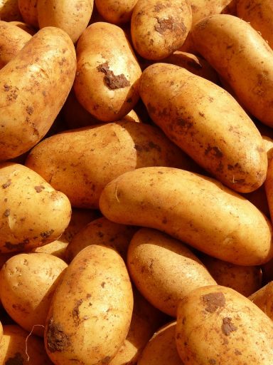 Potatoes or Root vegetables ~ heart health, immunity, aids digestion,weight loss