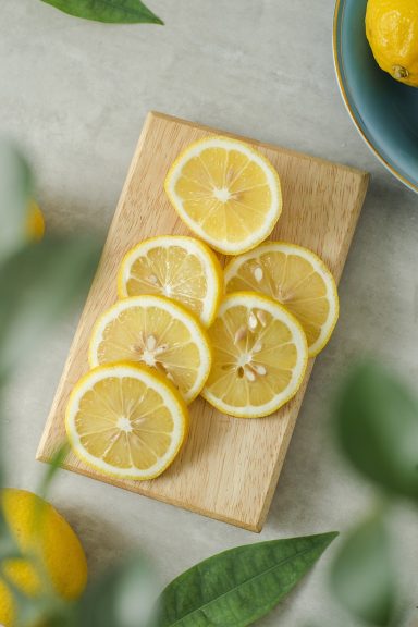 Lemons ~ aids digestion, alklanising effect
